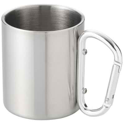 Mug isotherme Alpes avec mousqueton