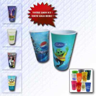Gobelet en plastique souvenir