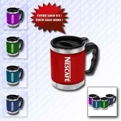 Mug 350 ml isotherme en inox